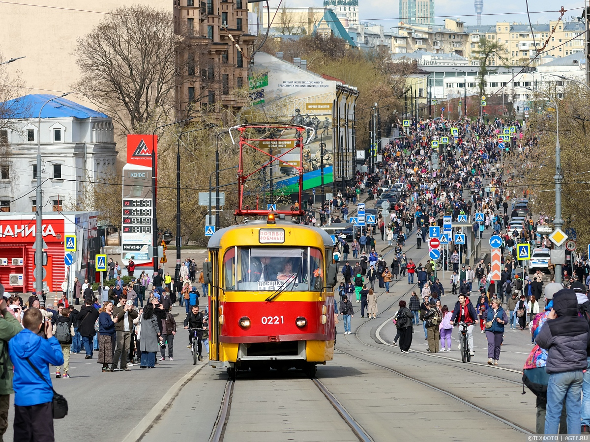 Московскому трамваю 127 лет
